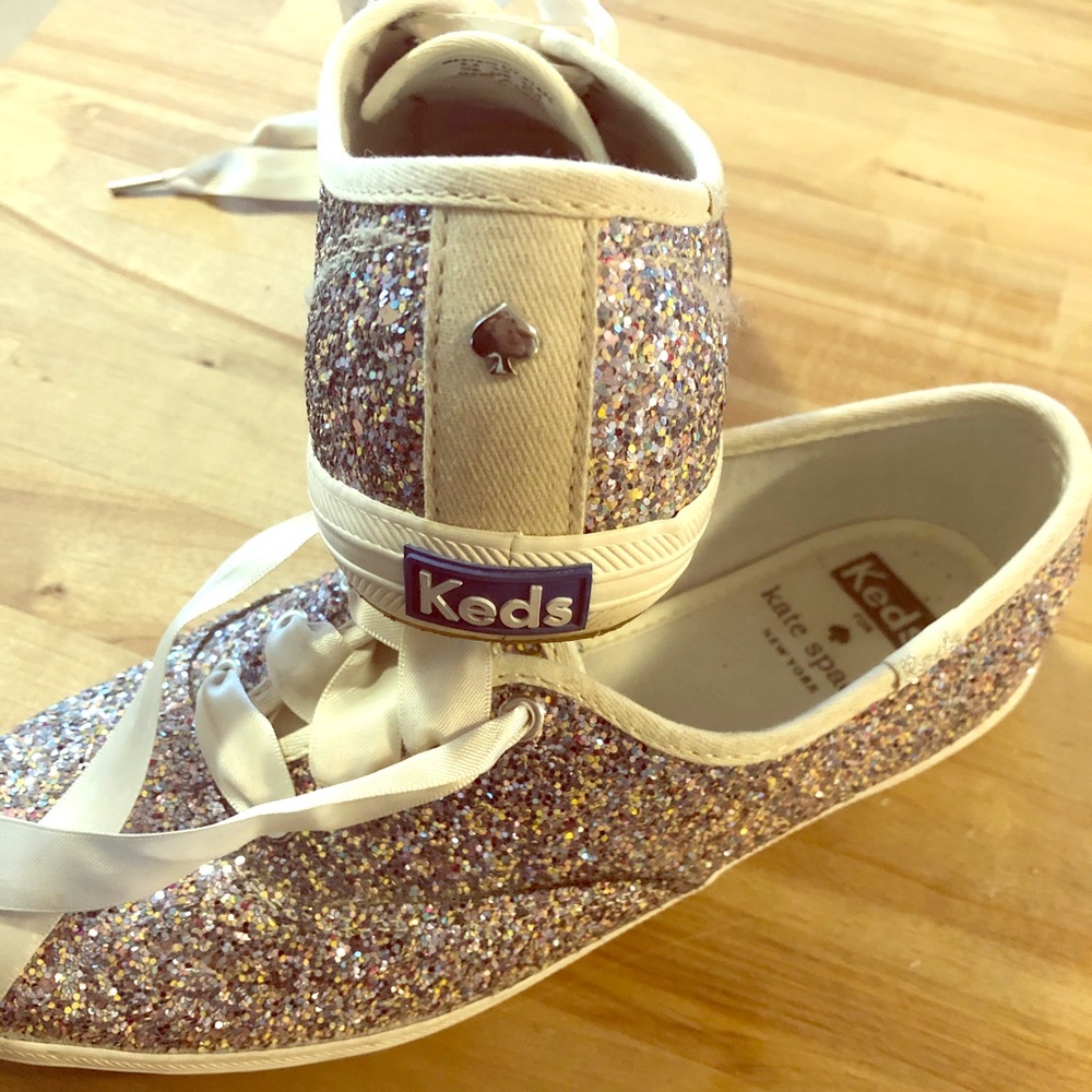 Keds for Kate Spade glitter sneaker